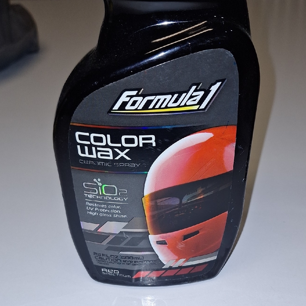 Red Color Wax Ceramic Spray